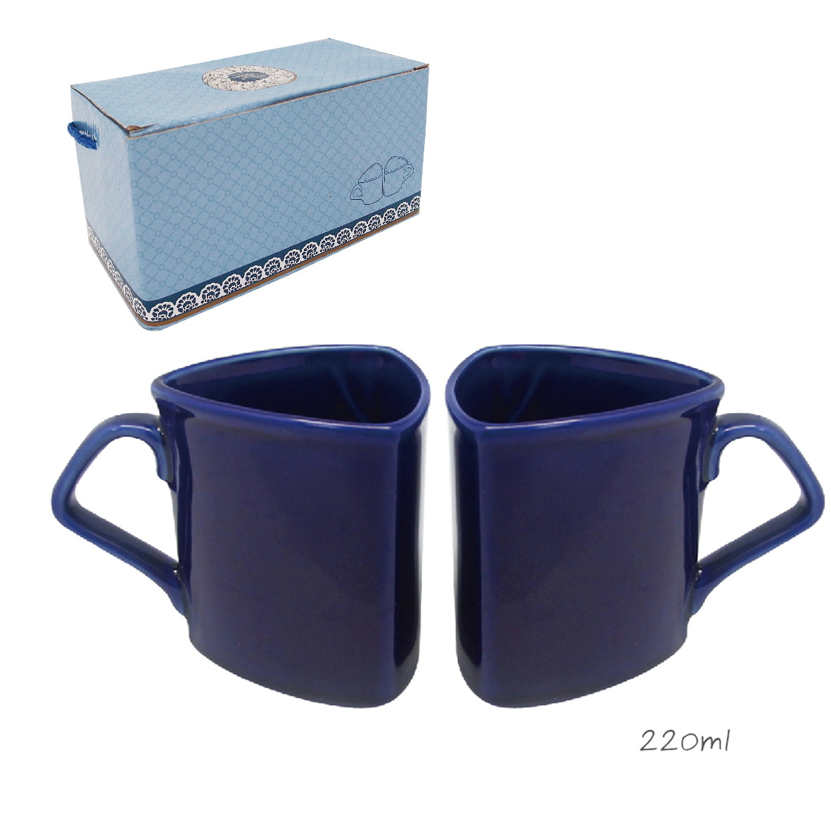 松村窯三角寶石咖啡杯2入