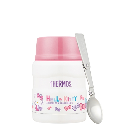 膳魔師食物燜燒罐-470ml-Hello Kitty(蝴蝶結篇)