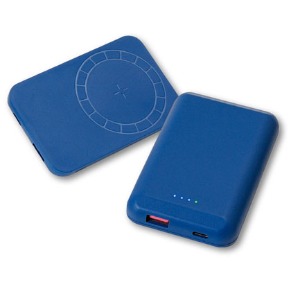 磁吸行動電源-簡約款-5000mAh-無線快充15W