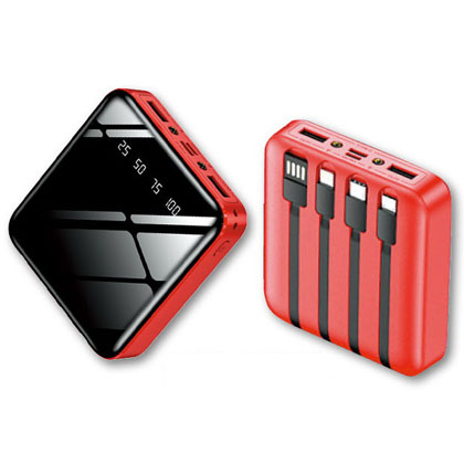 魔鏡四合一行動電源-10000mAh