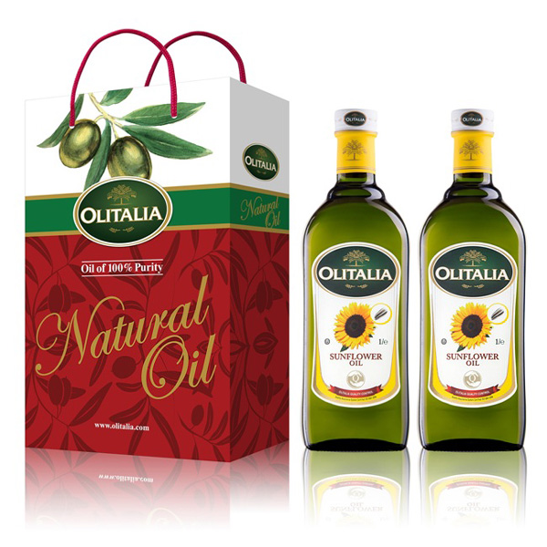Olitalia奧利塔葵花油禮盒組
