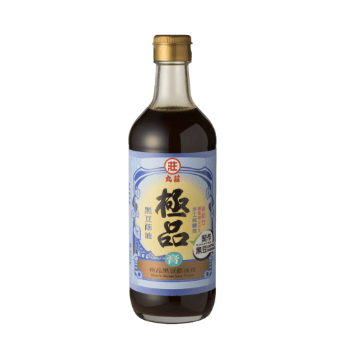 丸莊黑豆極品蔭油膏-450ml(最低訂購量12罐/箱) 