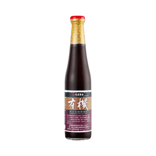 丸莊黑豆有機醬油膏- 420ml(最低訂購量12罐/箱)