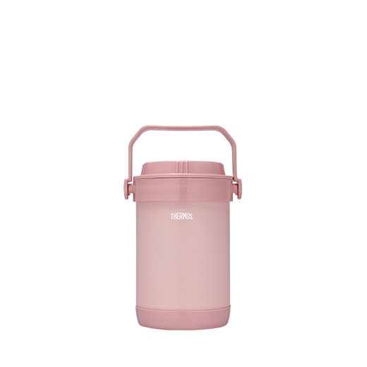 膳魔師燜燒提鍋 (躺平鍋)混出-1500ml-雪霧玫瑰