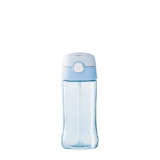 膳魔師兒童吸管瓶混出-450ml-淺藍色