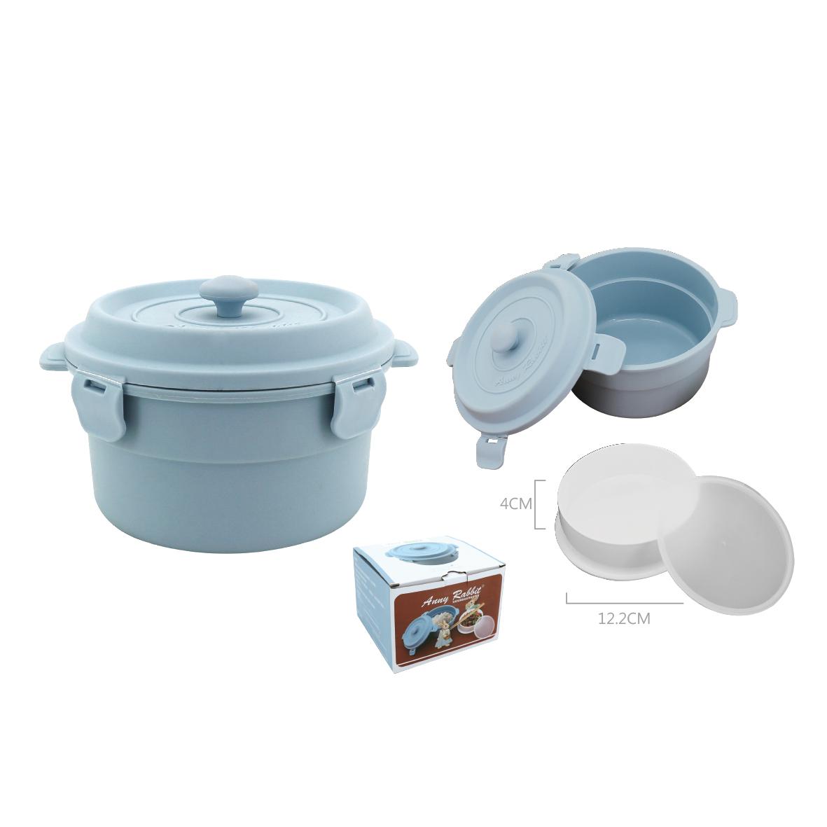 安妮兔鑄鐵造型便當盒-菜盤