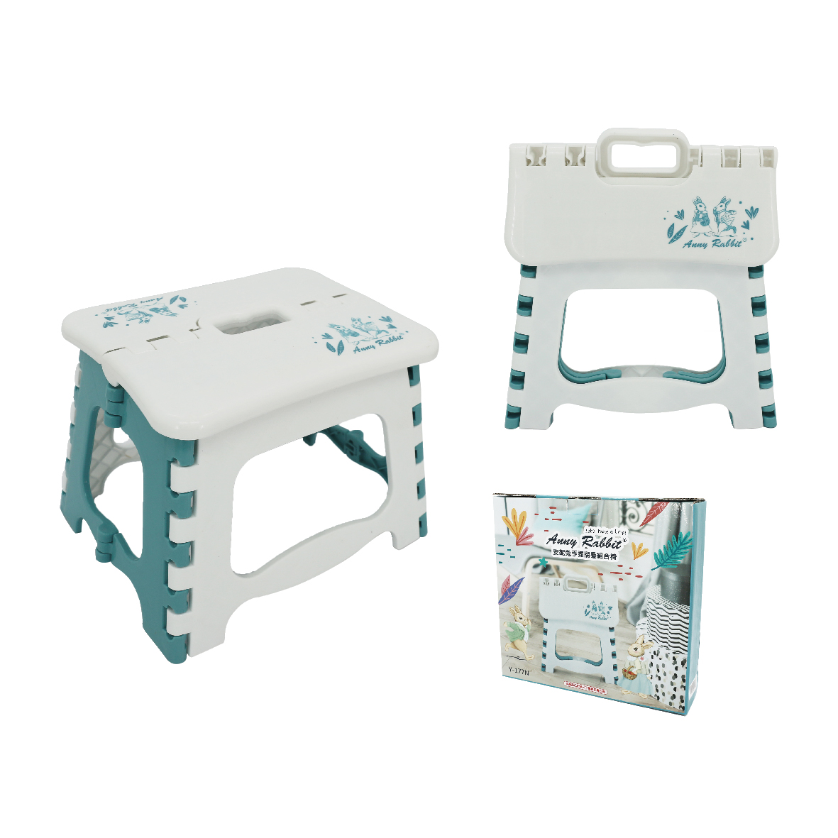 安妮兔手提摺疊組合椅-盒裝
