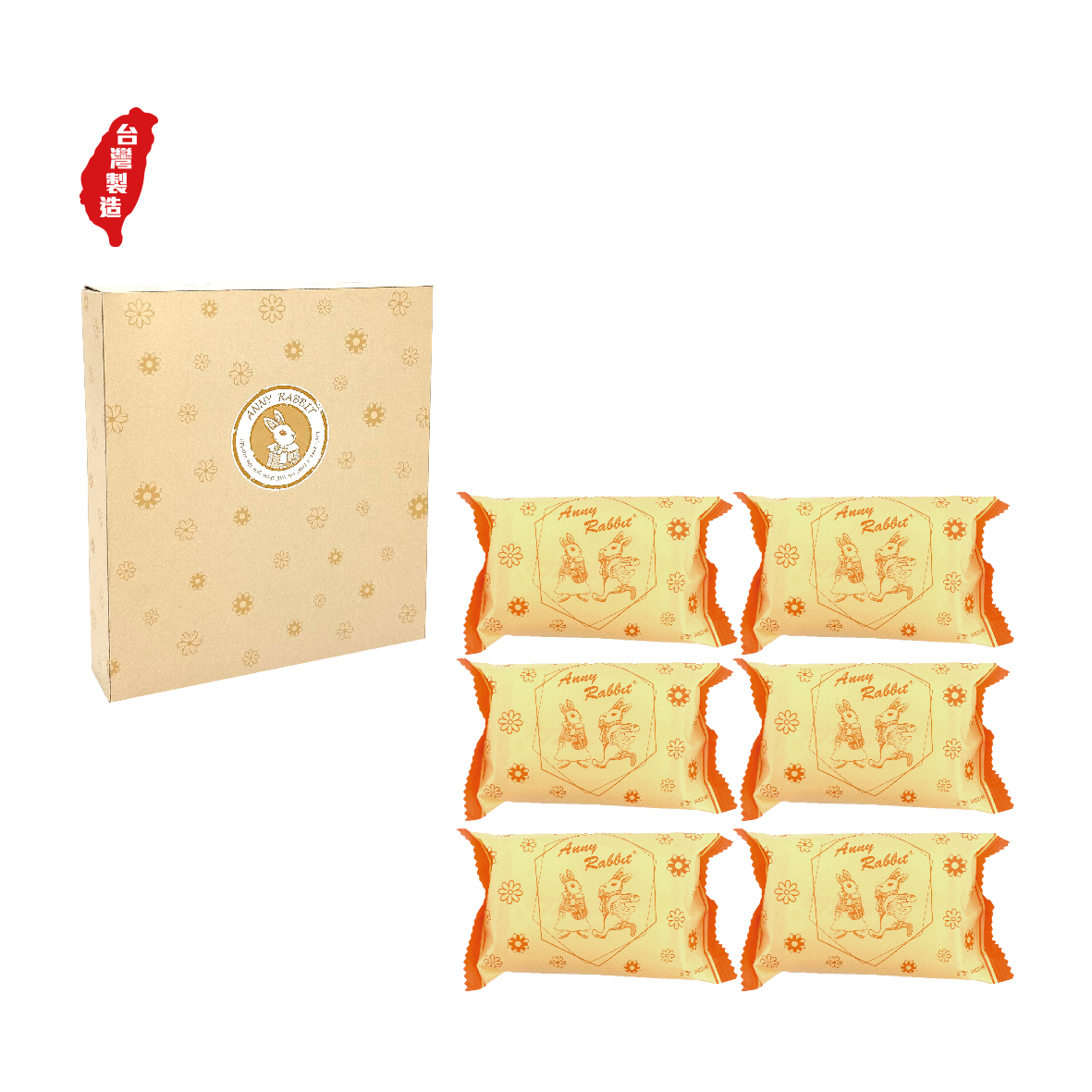 安妮兔6入皂-花漾