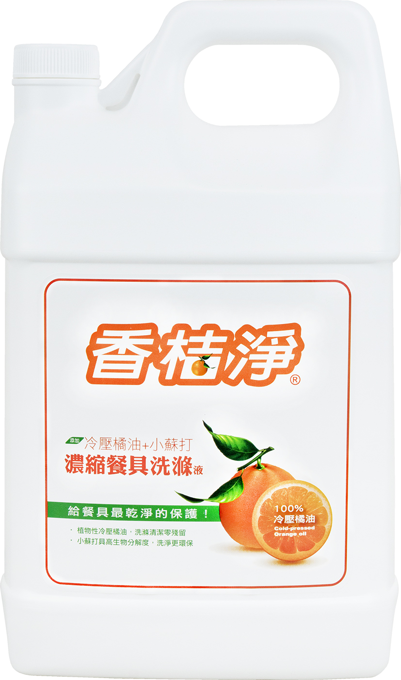 香桔淨濃縮餐具洗滌液-1加侖